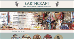 Desktop Screenshot of earthcraft.co.uk